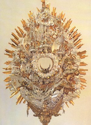 Ornate gilded object from the archive